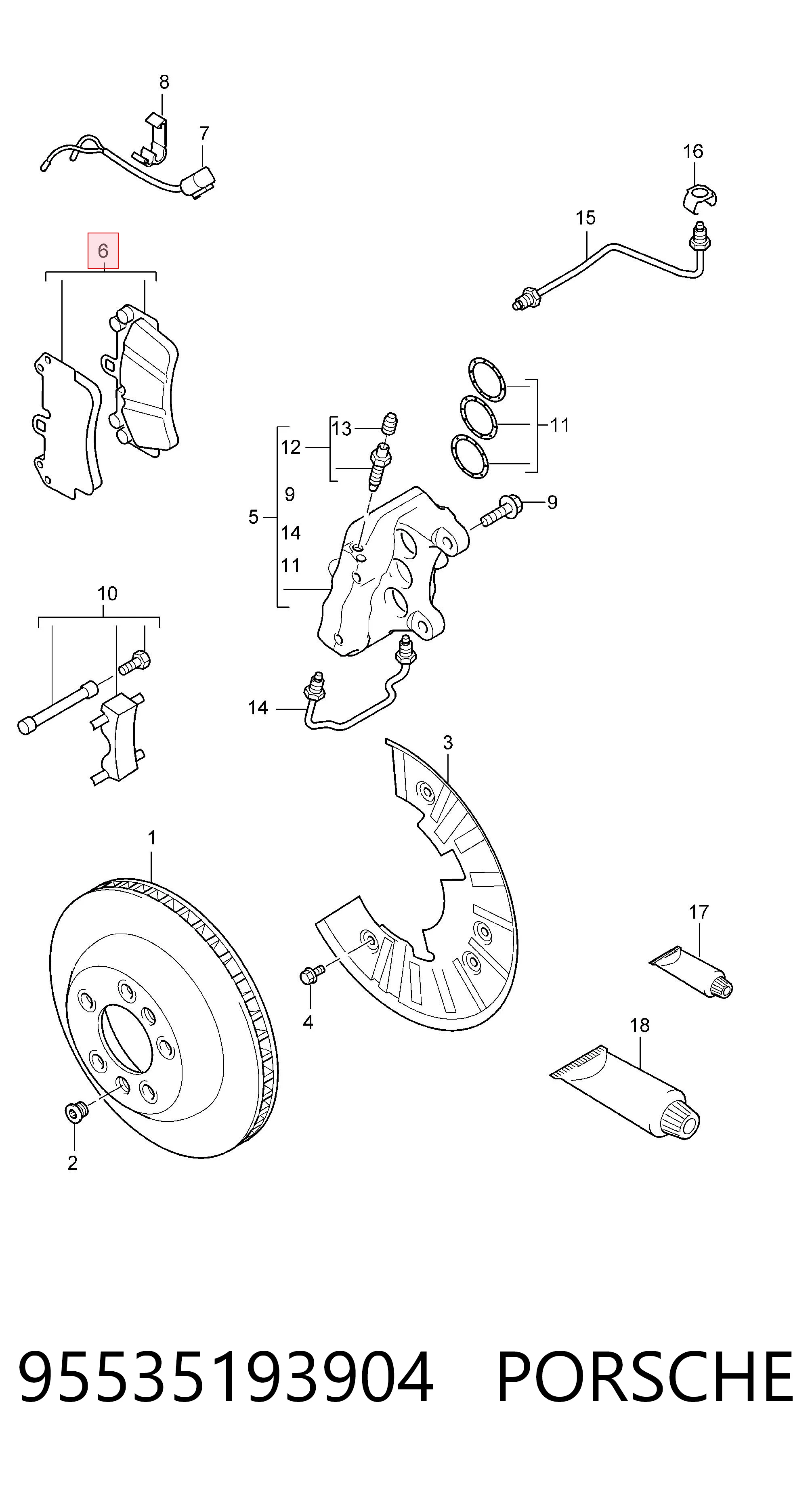 95535193904 Porsche