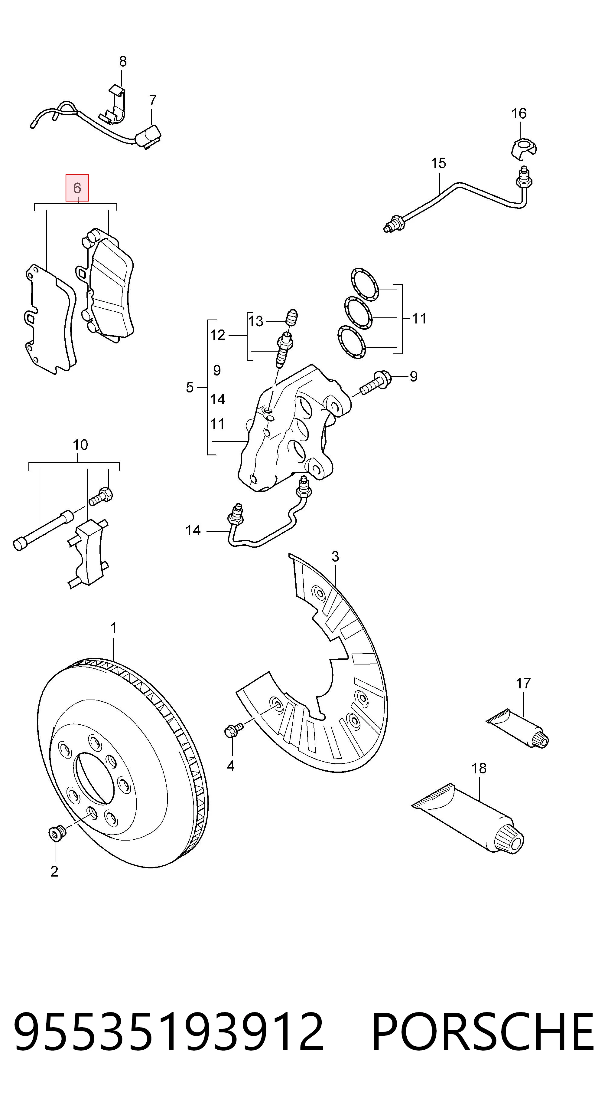 95535193912 Porsche