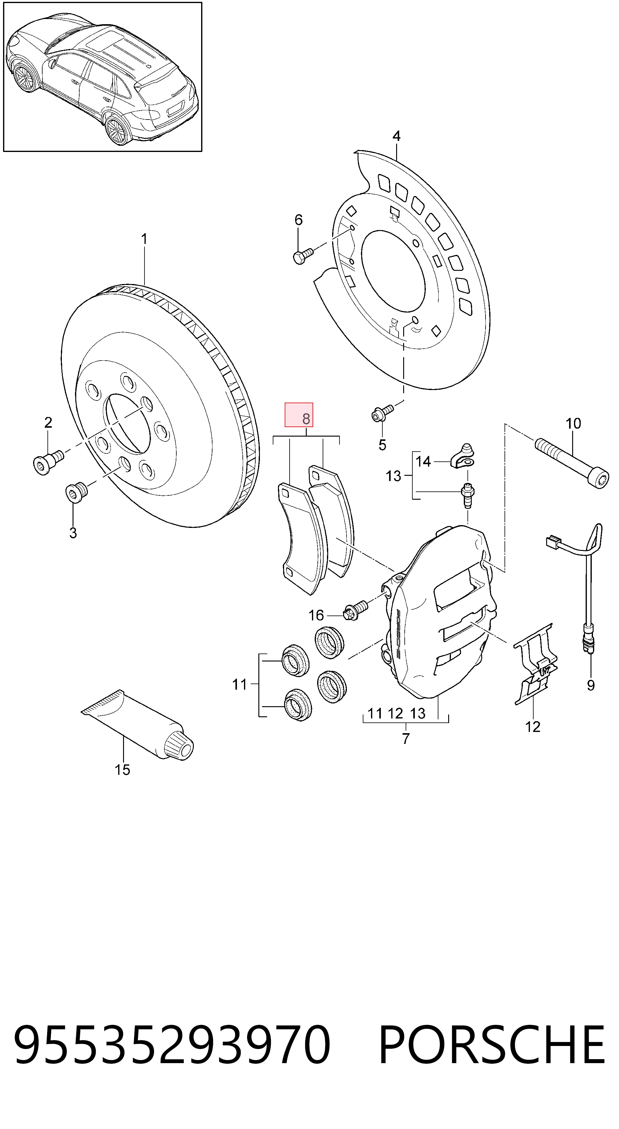 95535293970 Porsche