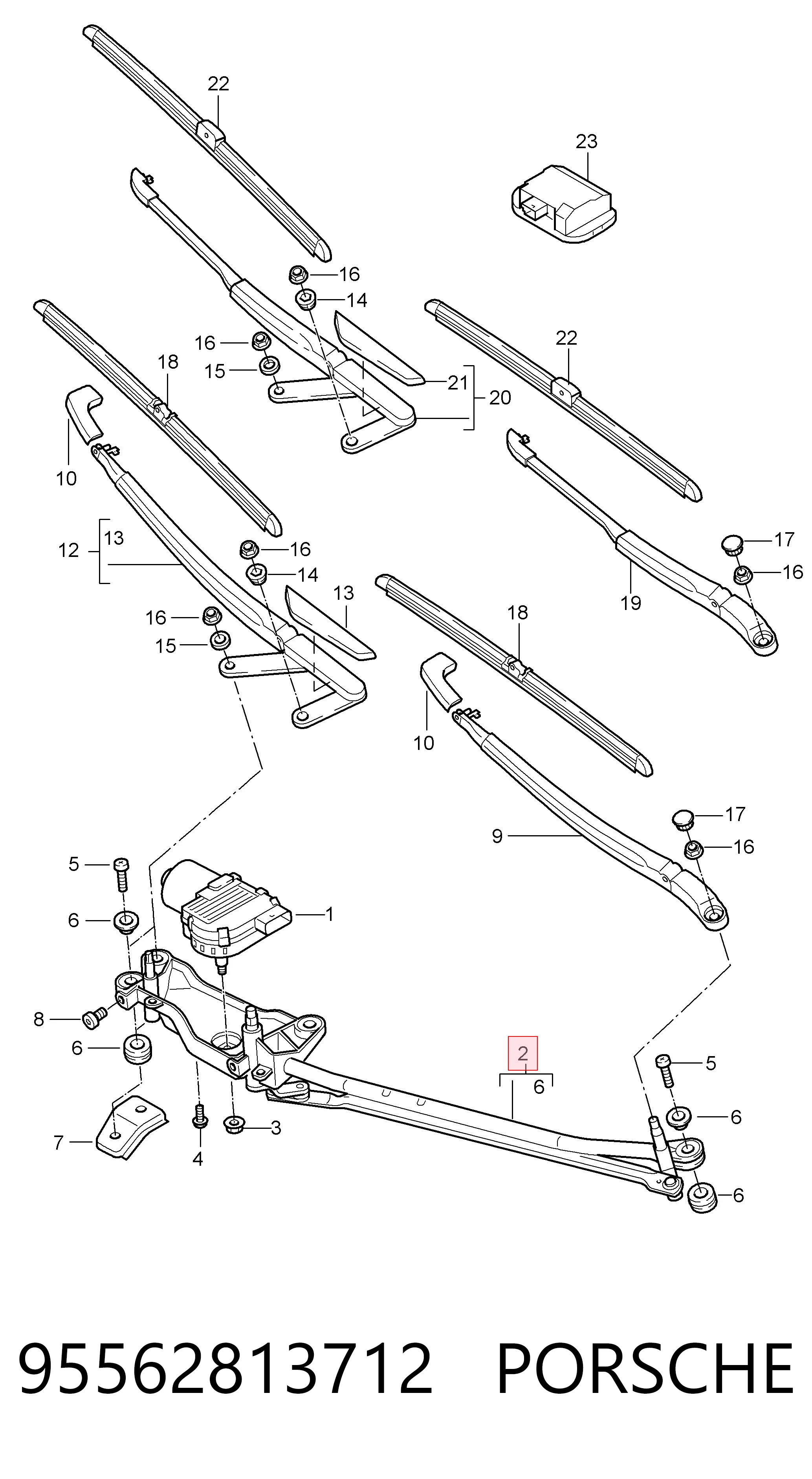 95562813712 Porsche
