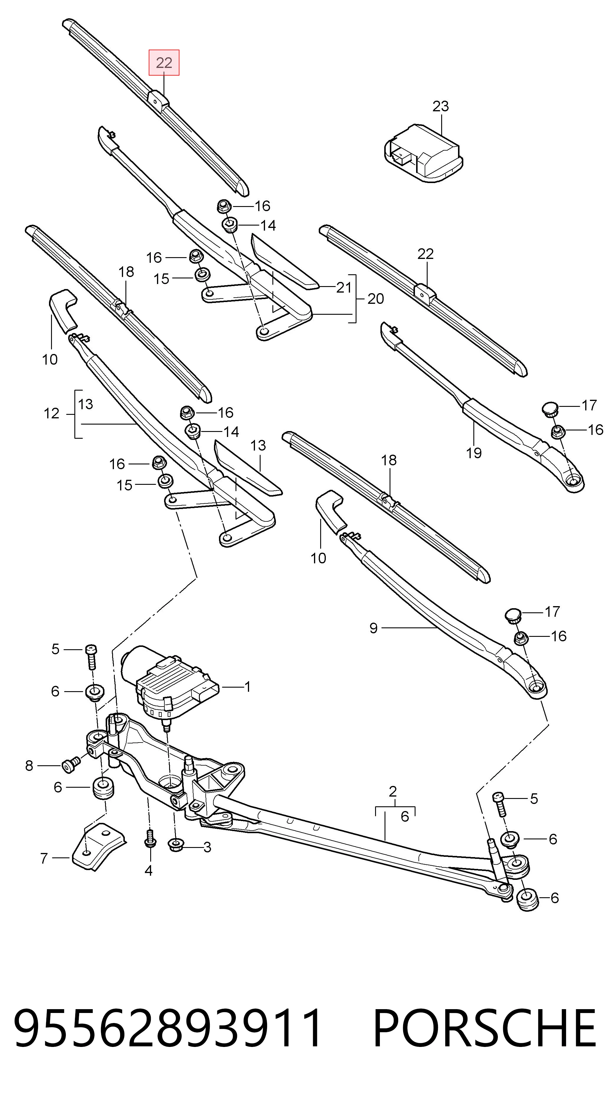 95562893911 Porsche