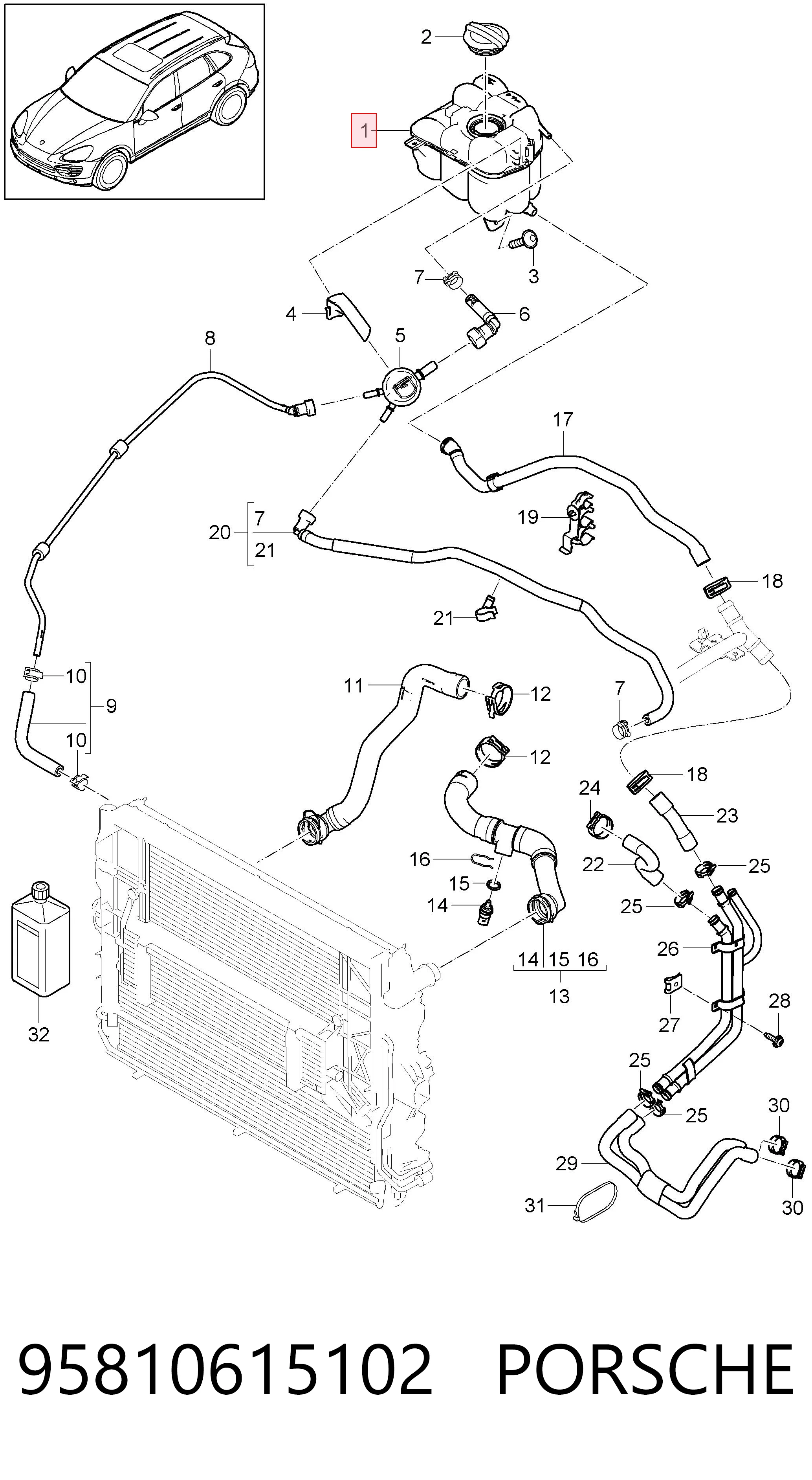 Comprar Deposito expansion Cayenne II 92A