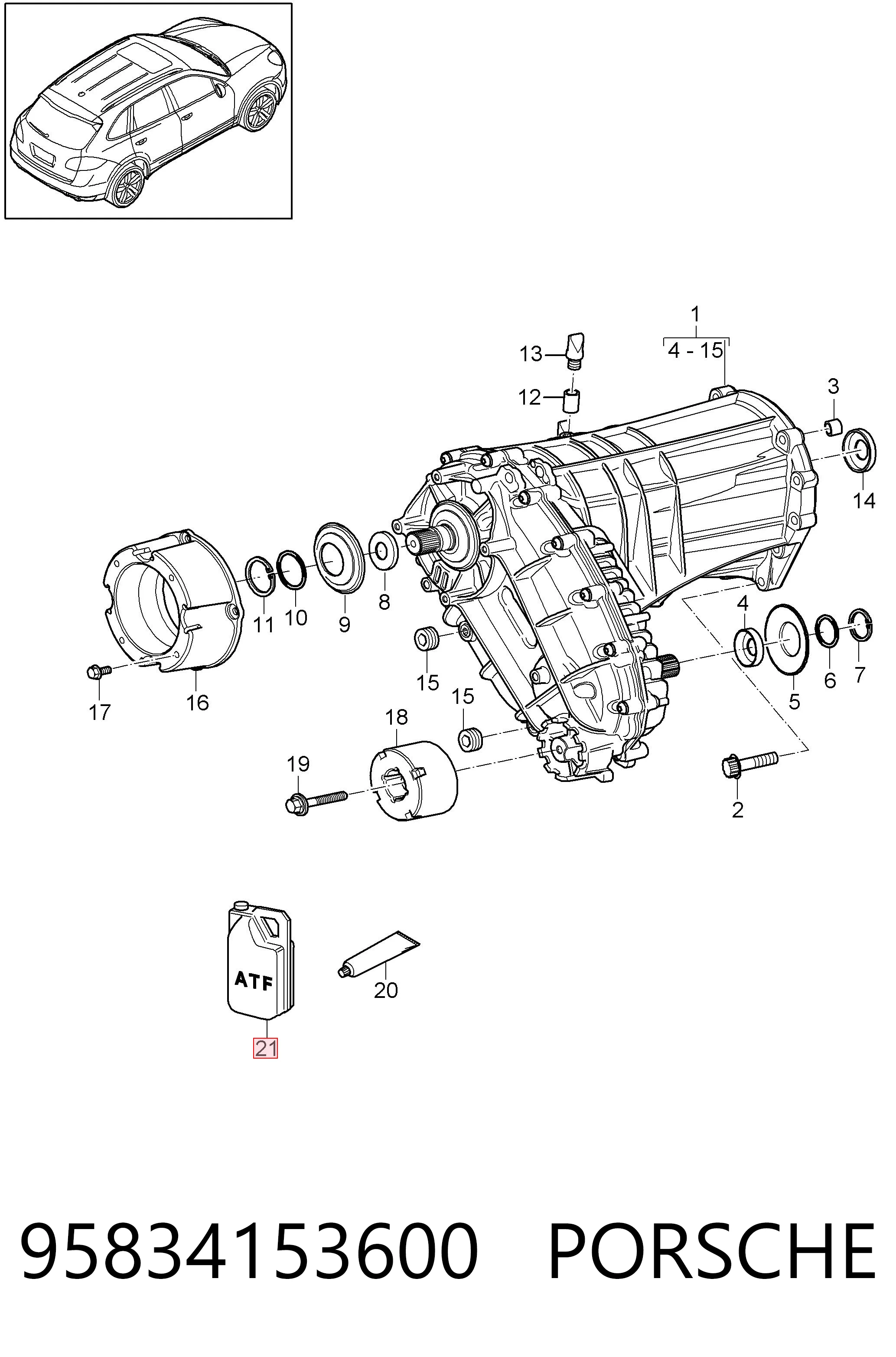 95834153600 Porsche