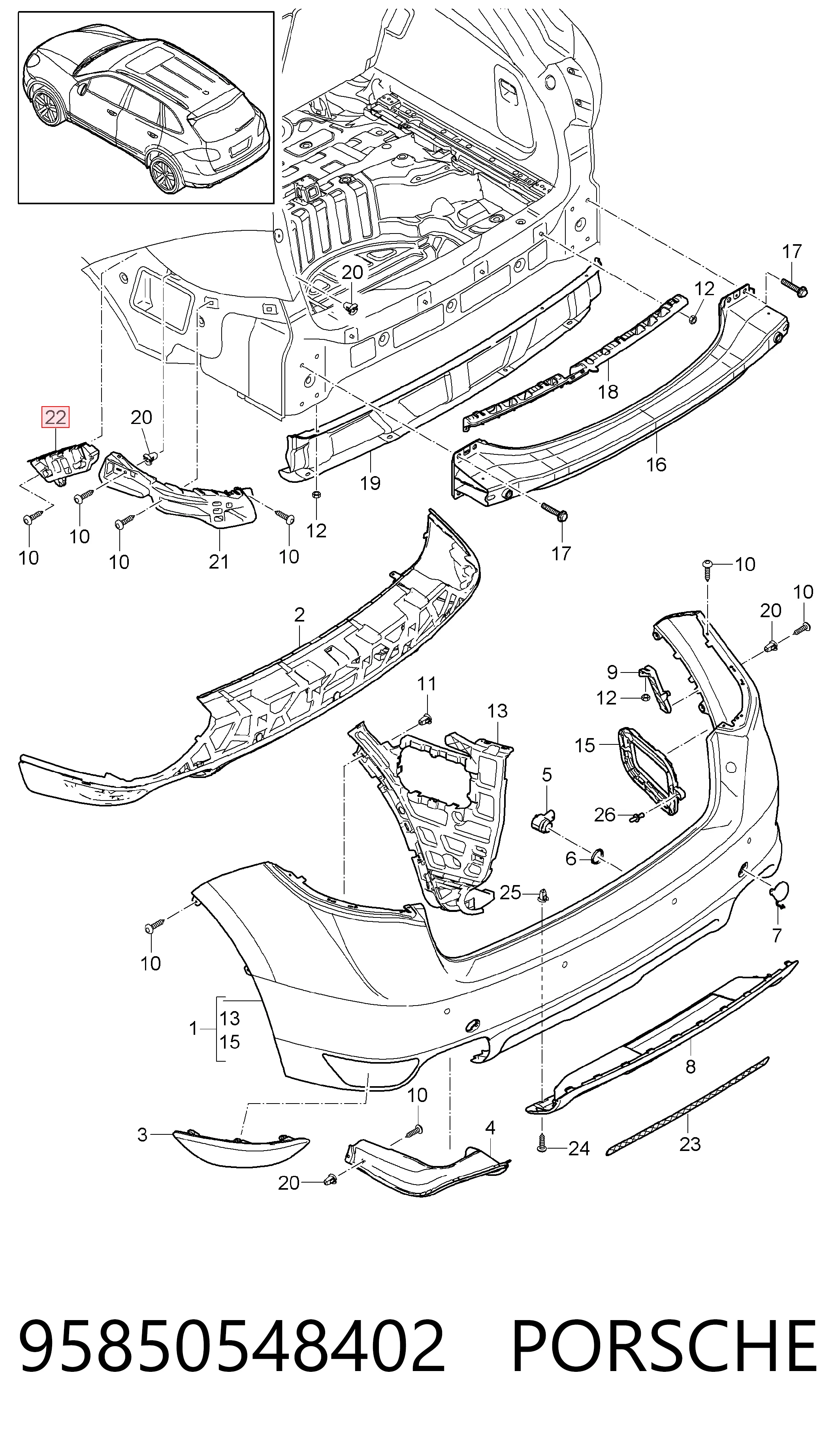 95850548402 Porsche