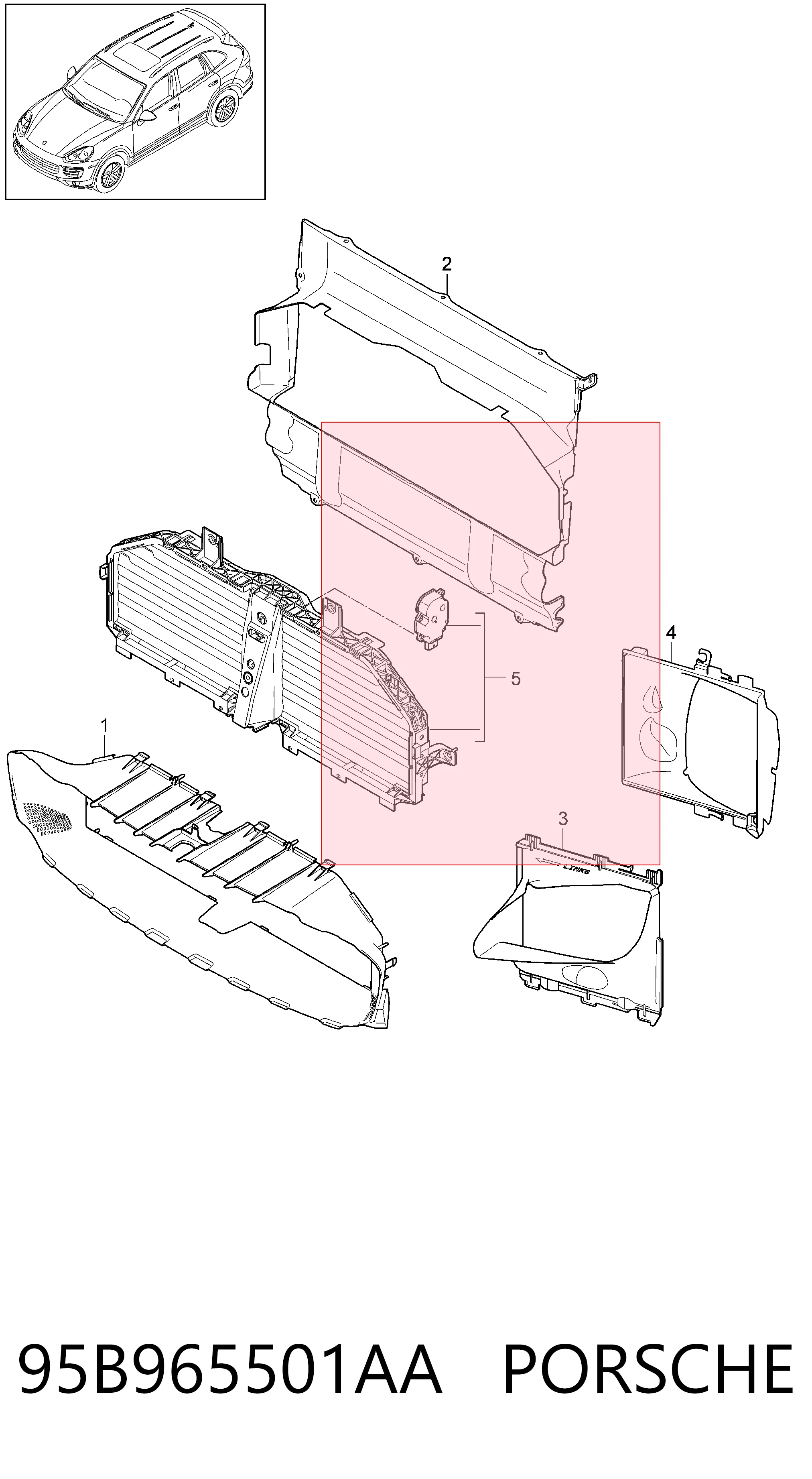 Motor del actuador de la persiana del radiador HBE2354 Hotaru