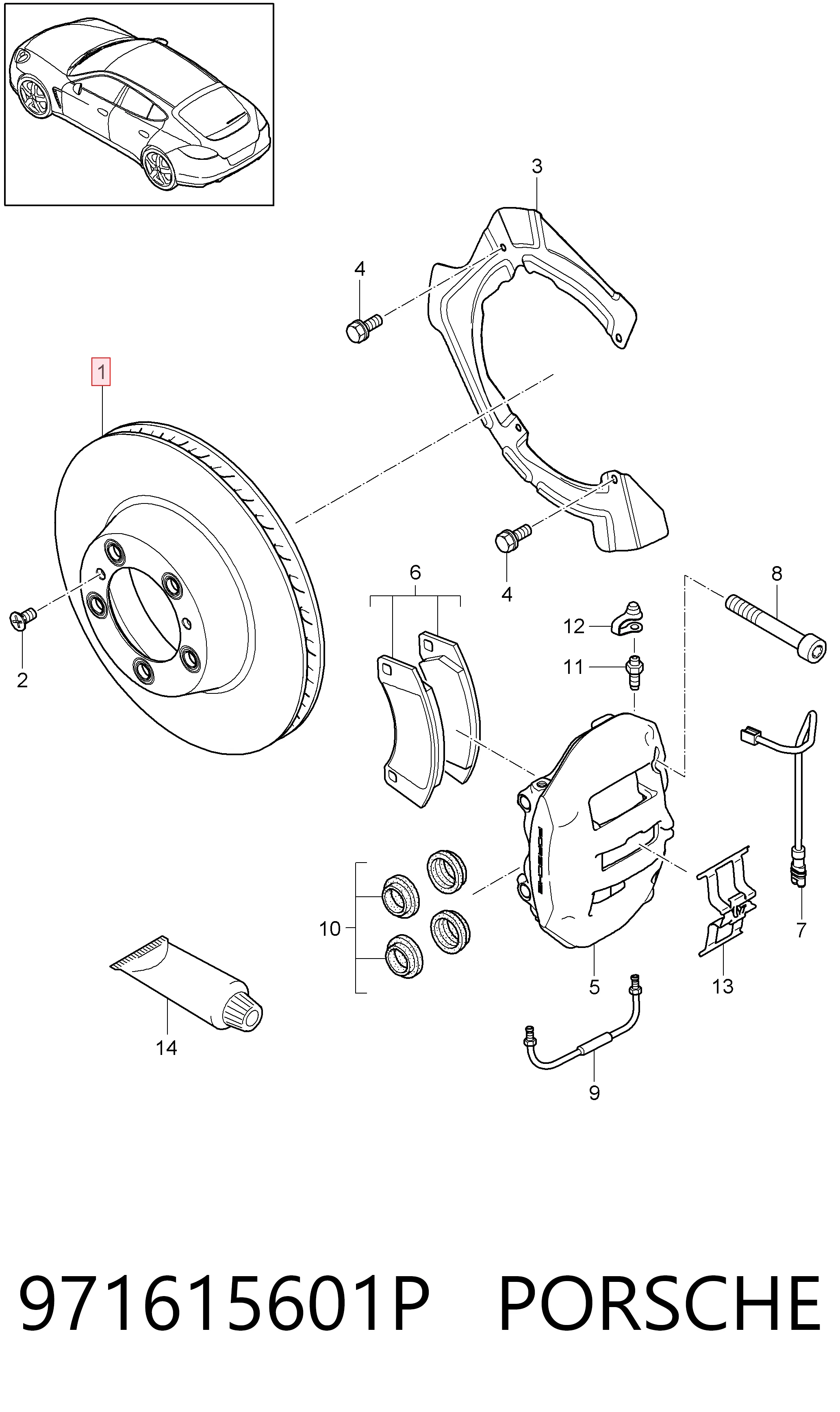 971615601P Porsche