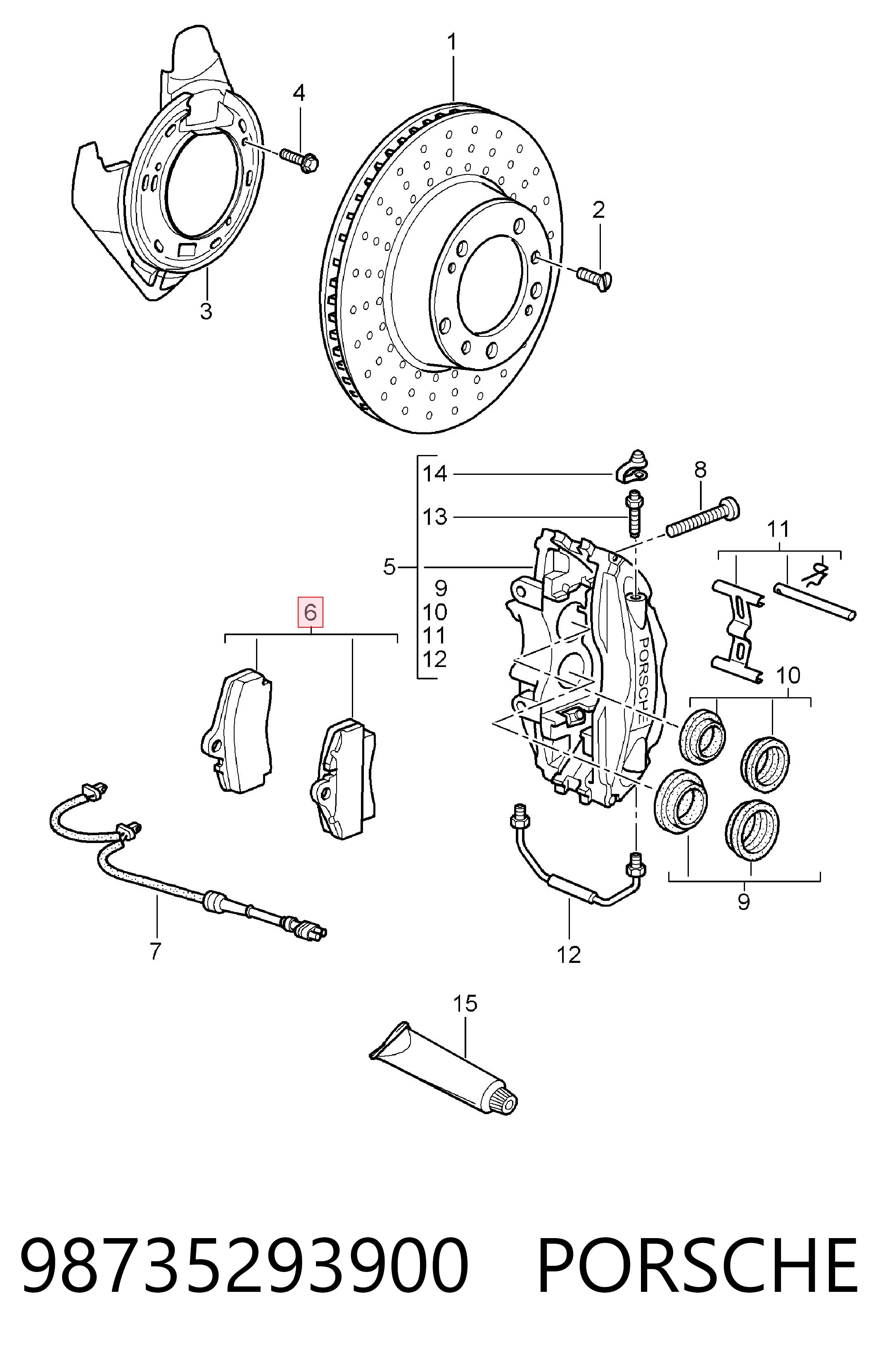 98735293900 Porsche