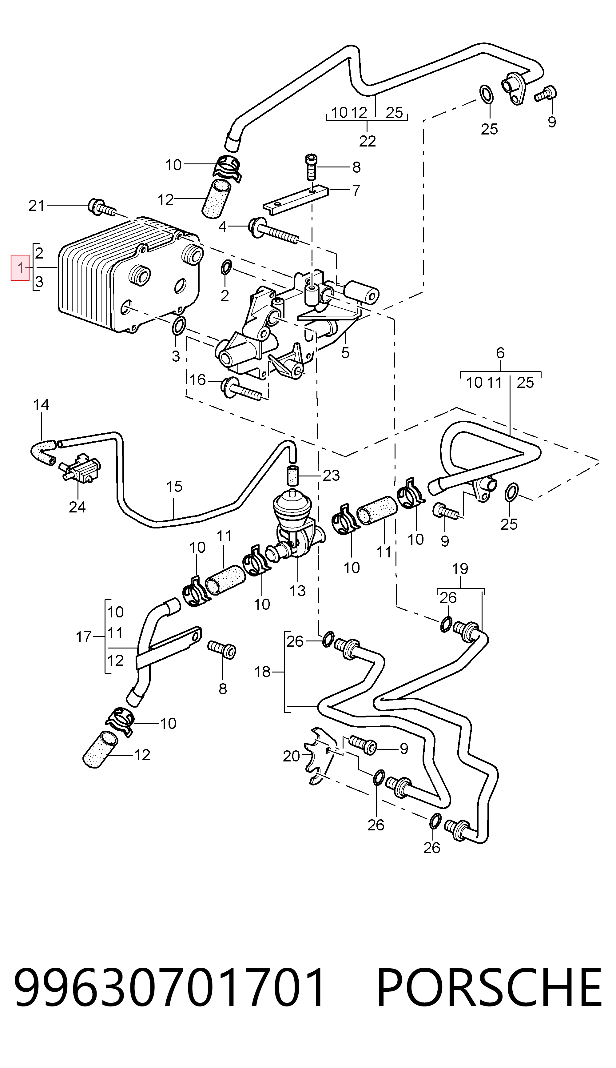 99630701701 Porsche