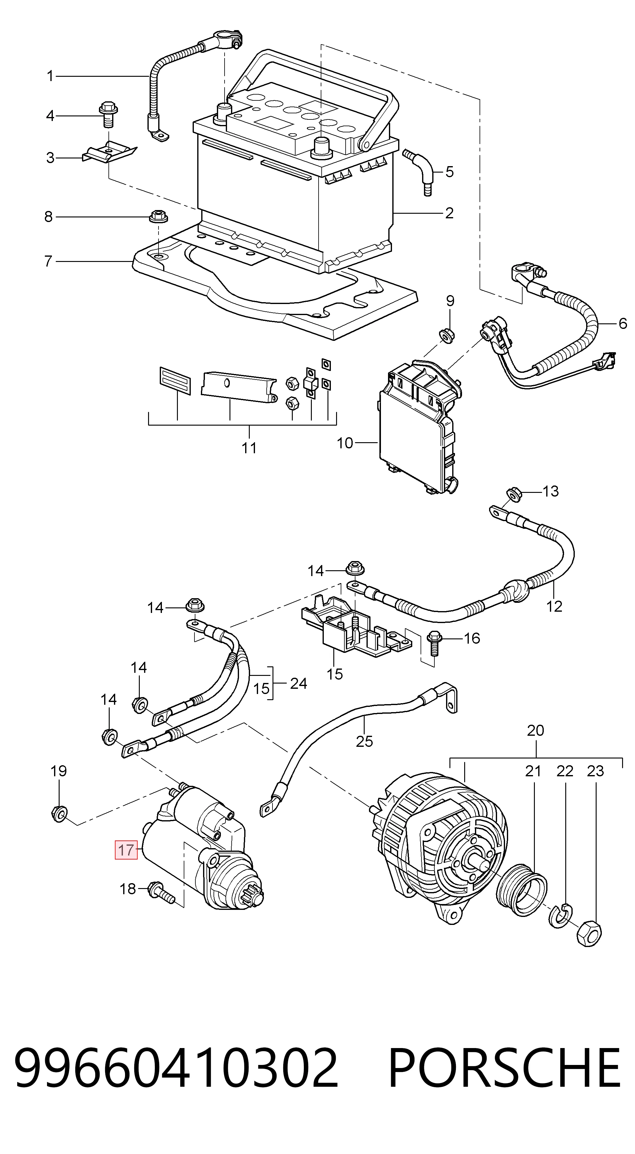 99660410302 Porsche