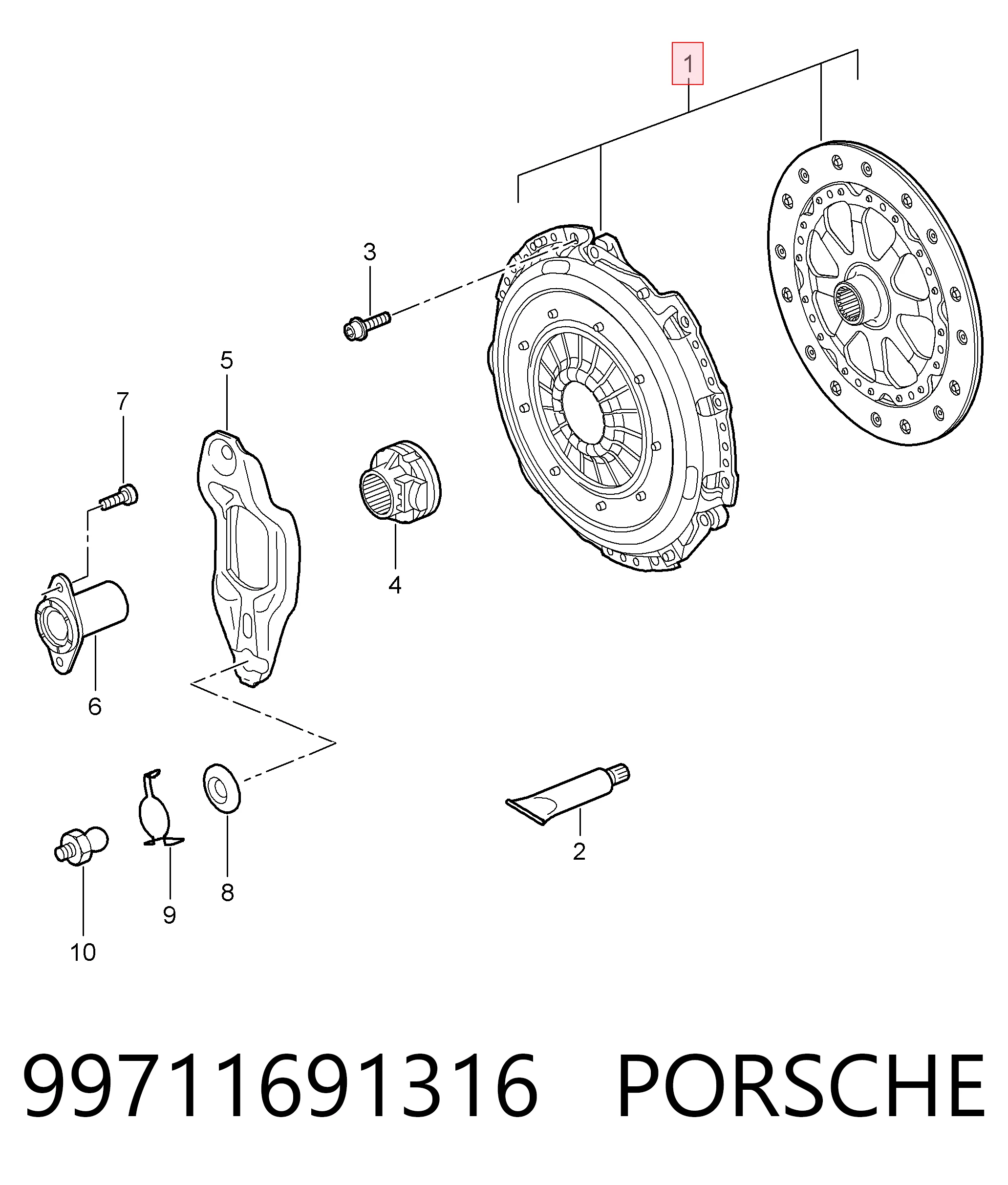 Comprar Kit de embrague completo 911  997