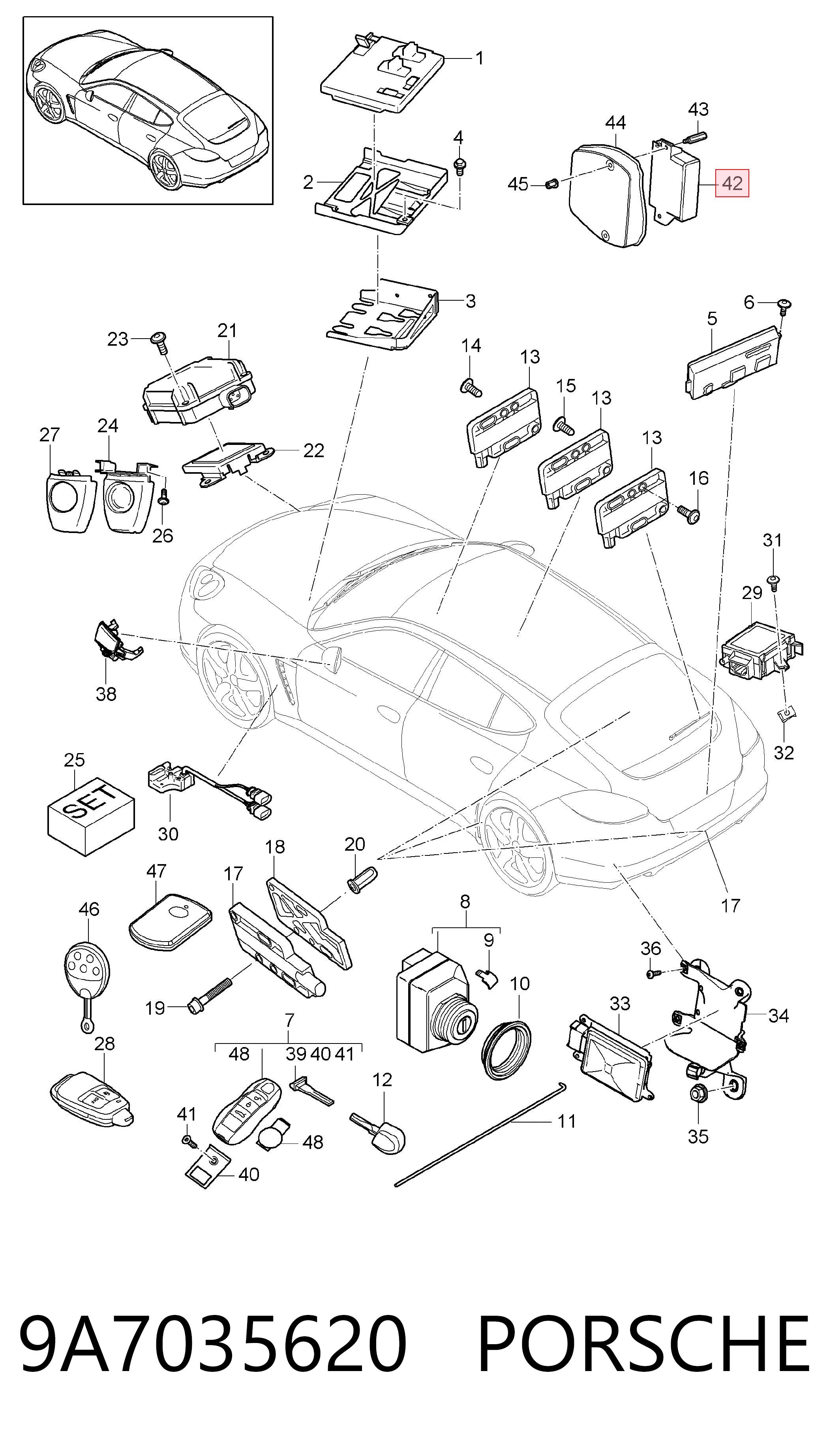 9A7035620 Porsche