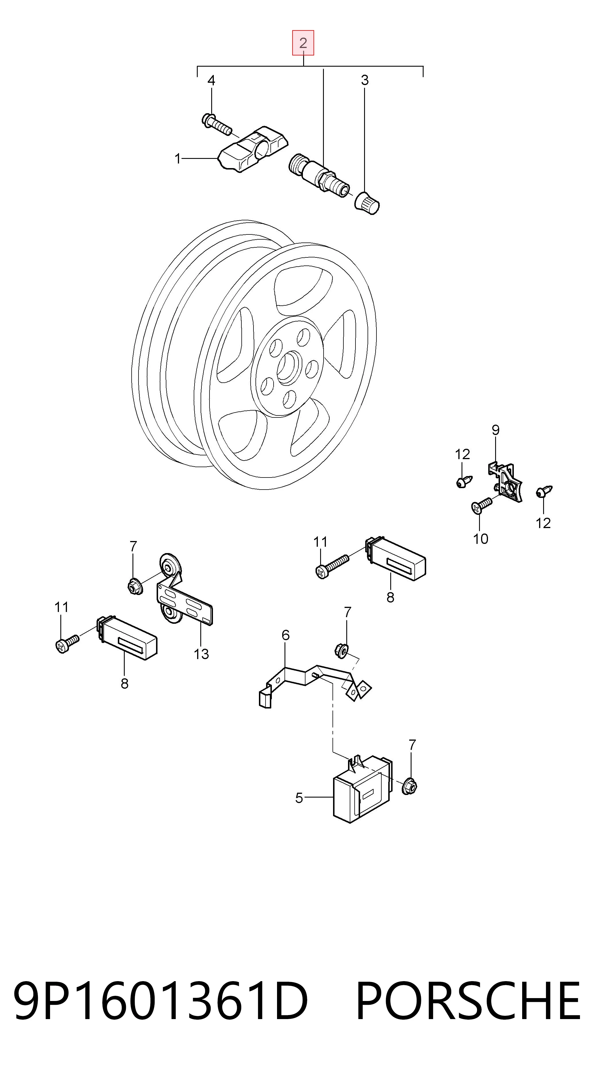 Comprar 9P1601361D VAG 
