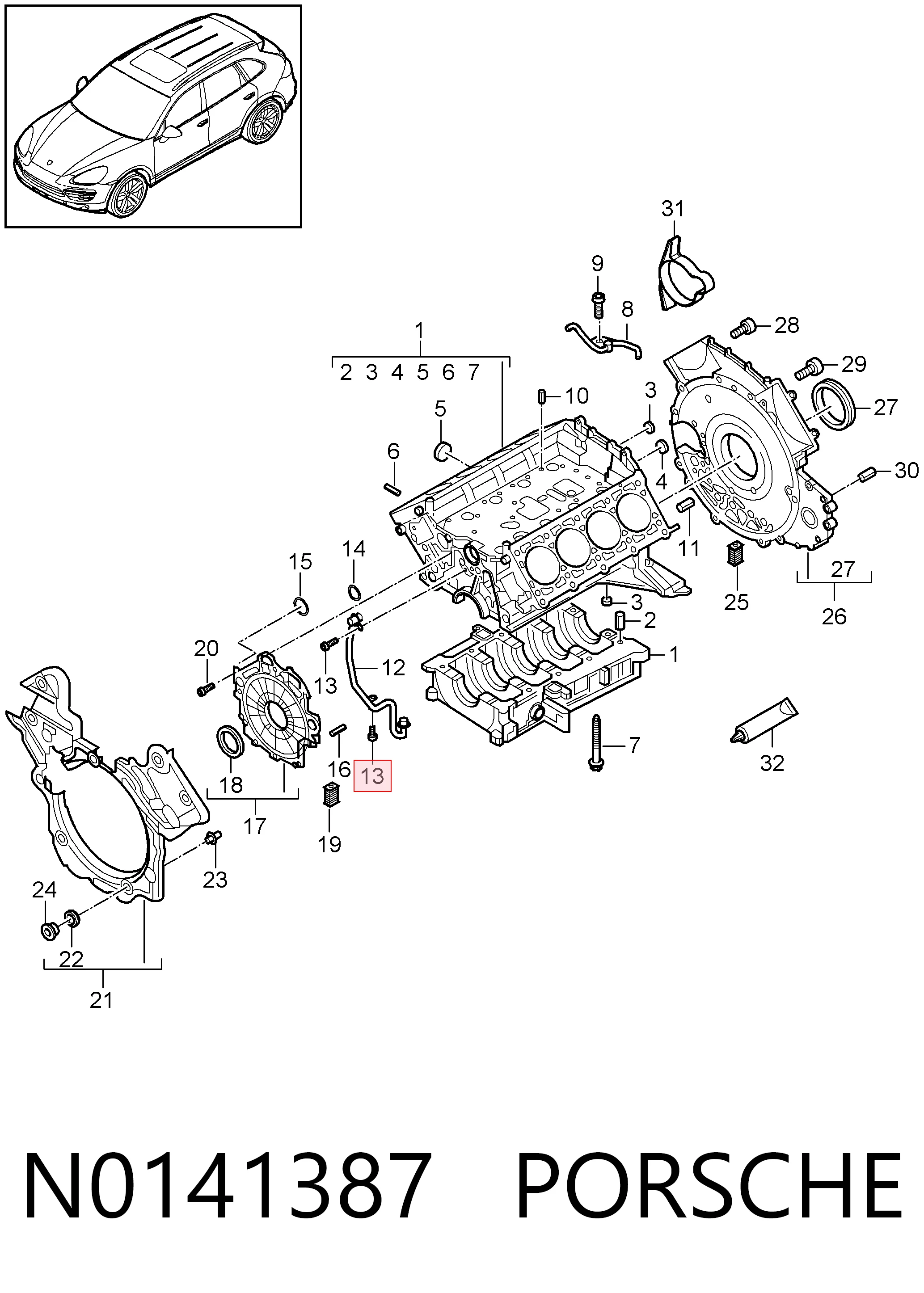 N0141387 Porsche