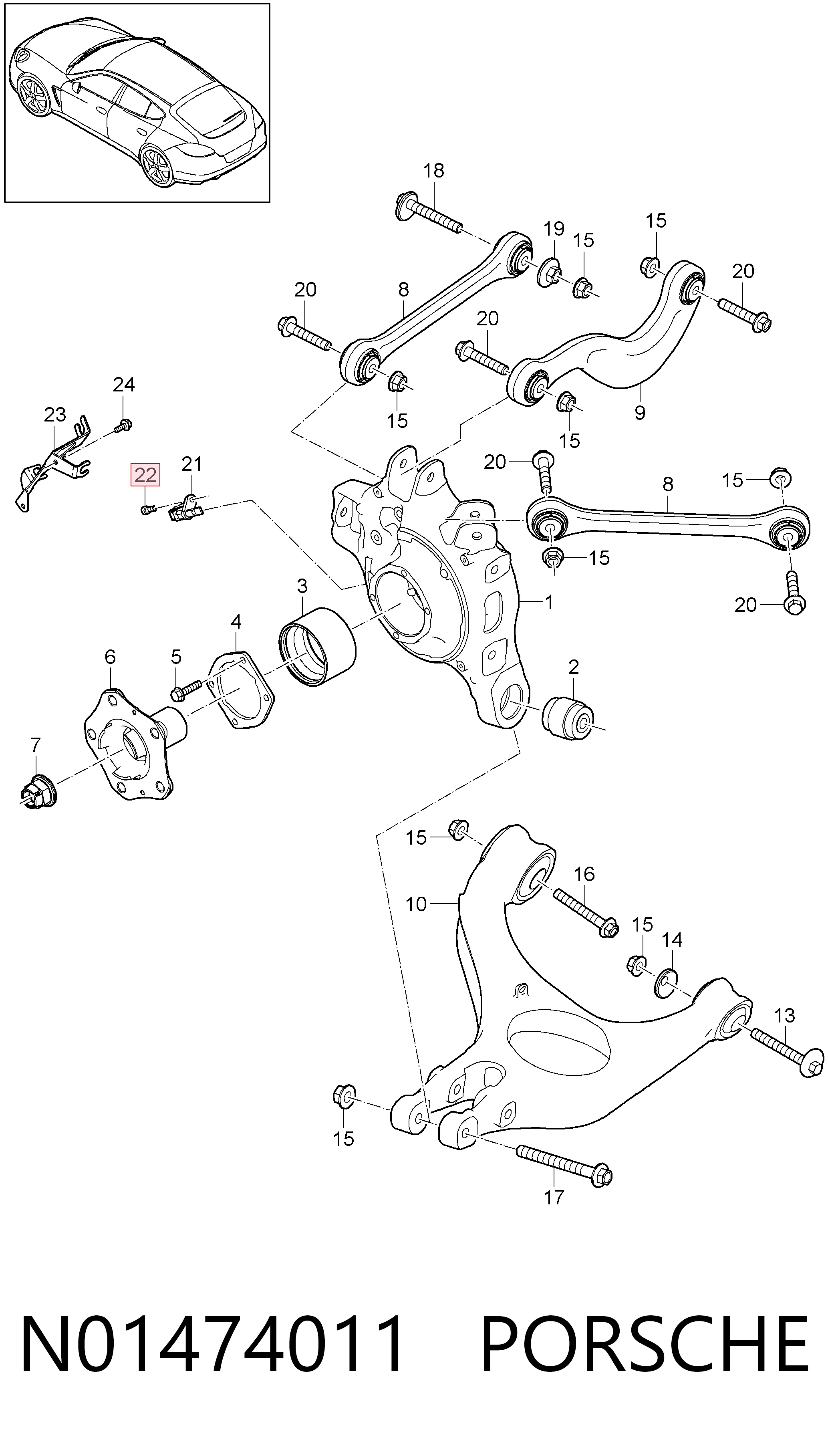 N01474011 Porsche