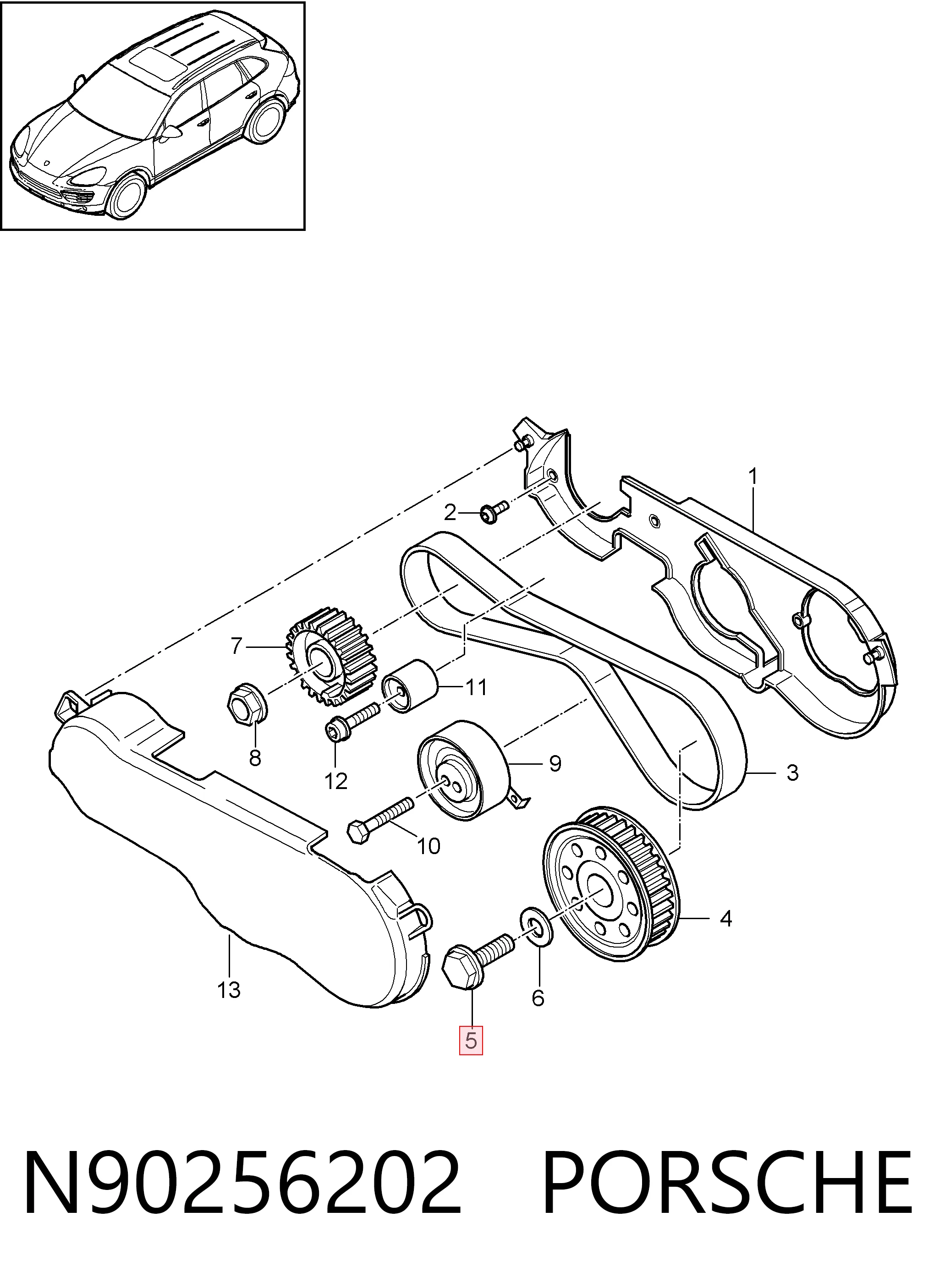 N90256202 Porsche