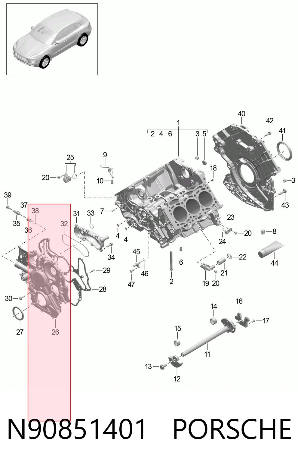 N90851401 Porsche