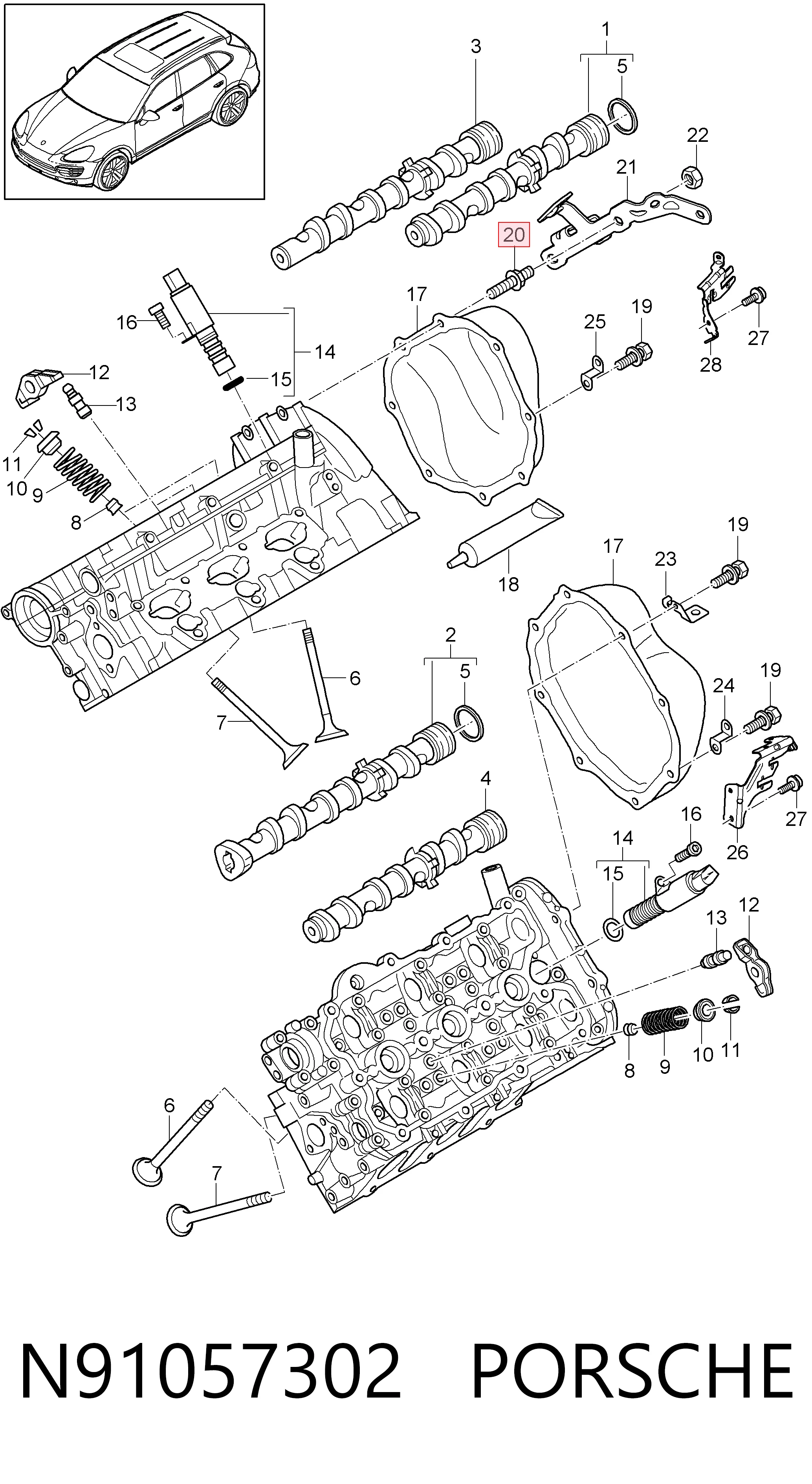 N91057302 Porsche