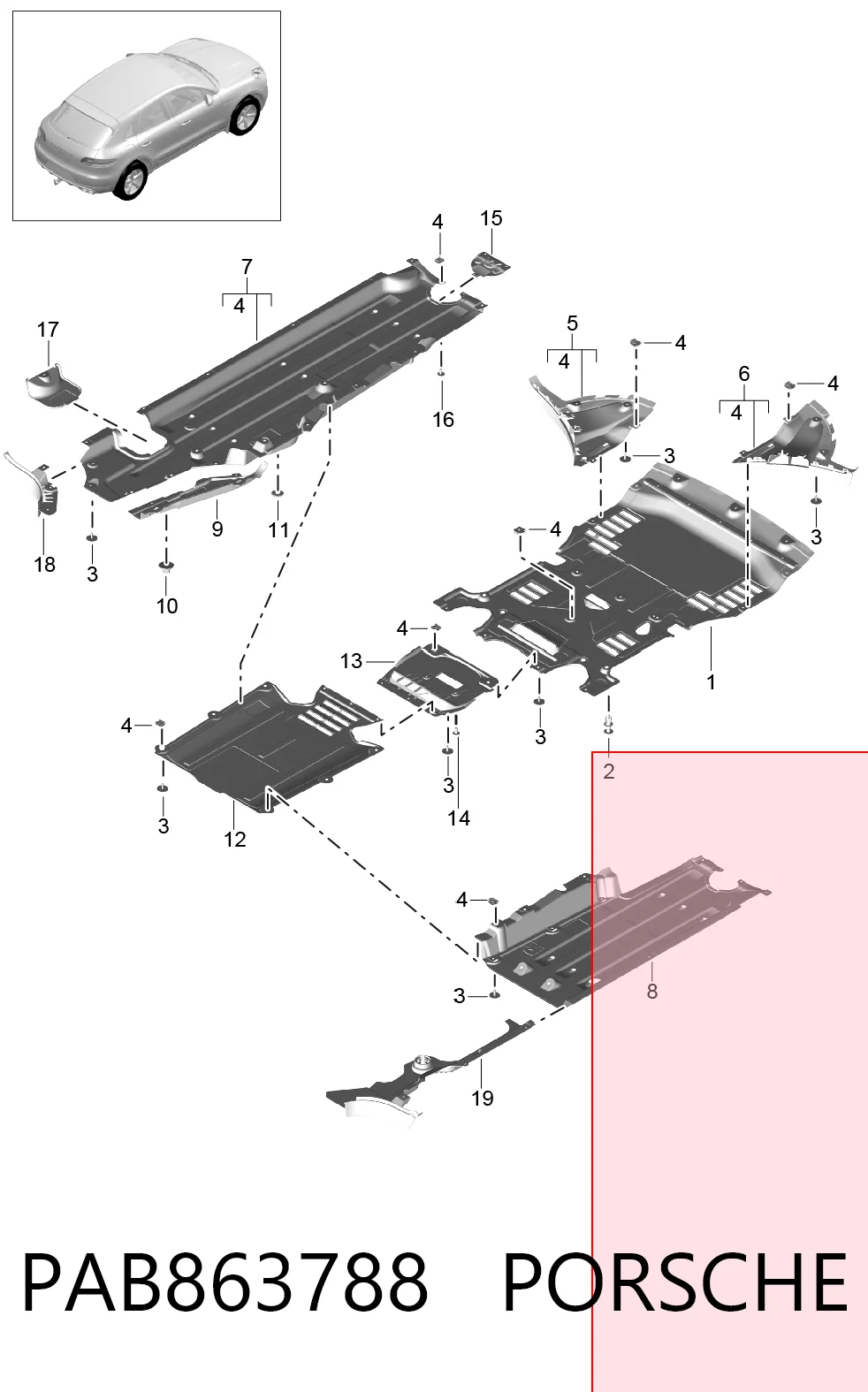PAB863788 Porsche
