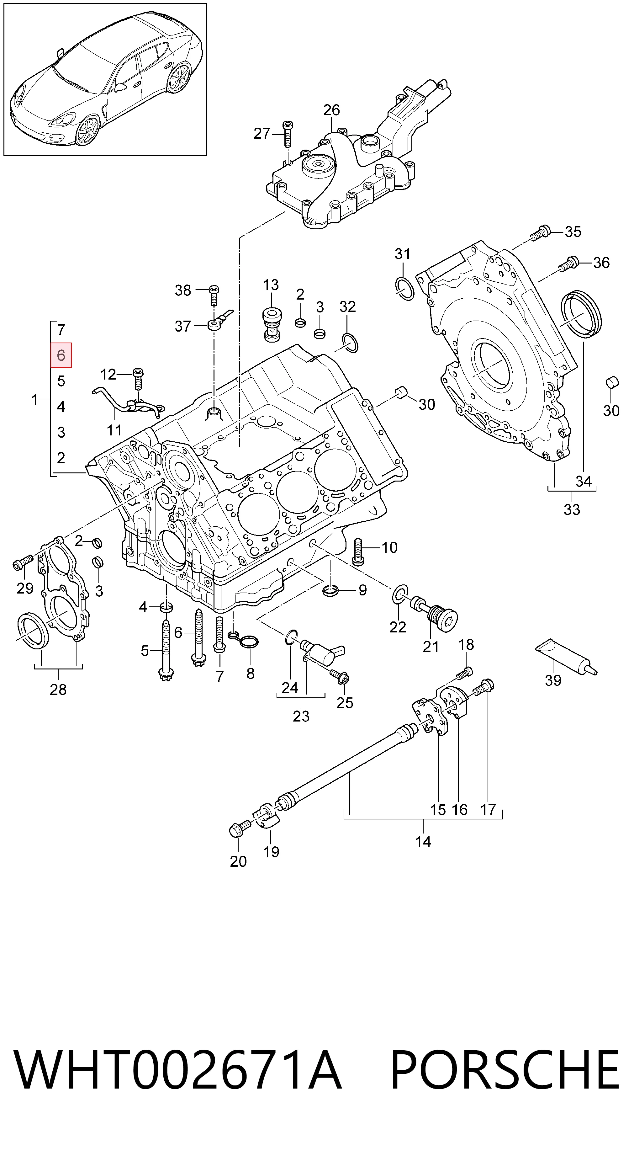WHT002671A Porsche