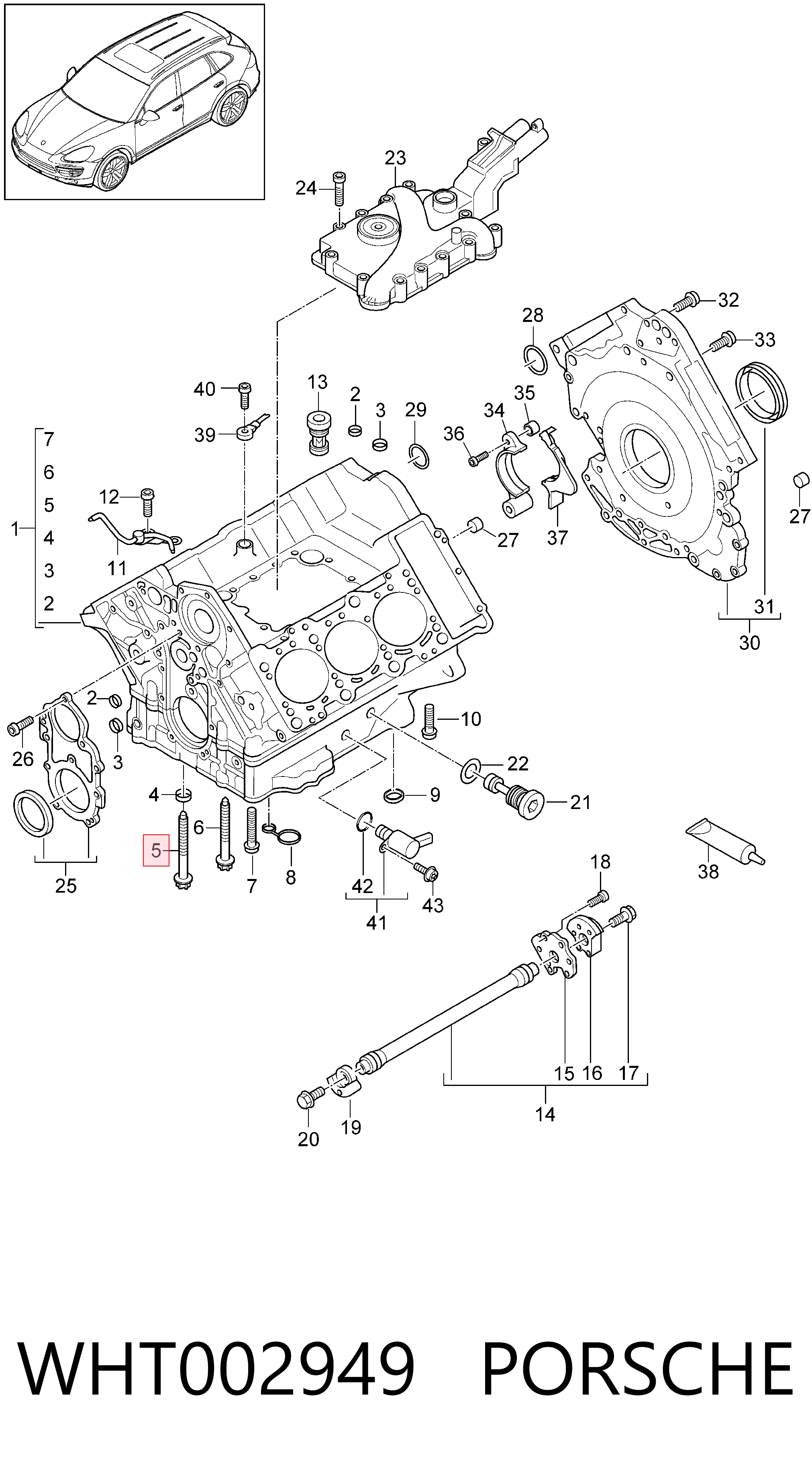 WHT002949 Porsche