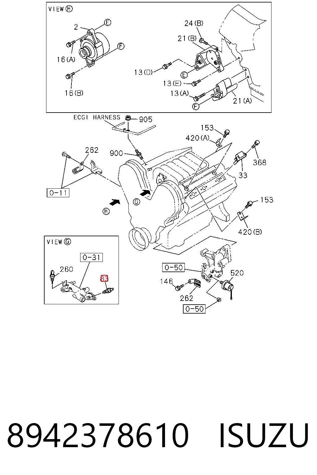 8942378610 Isuzu