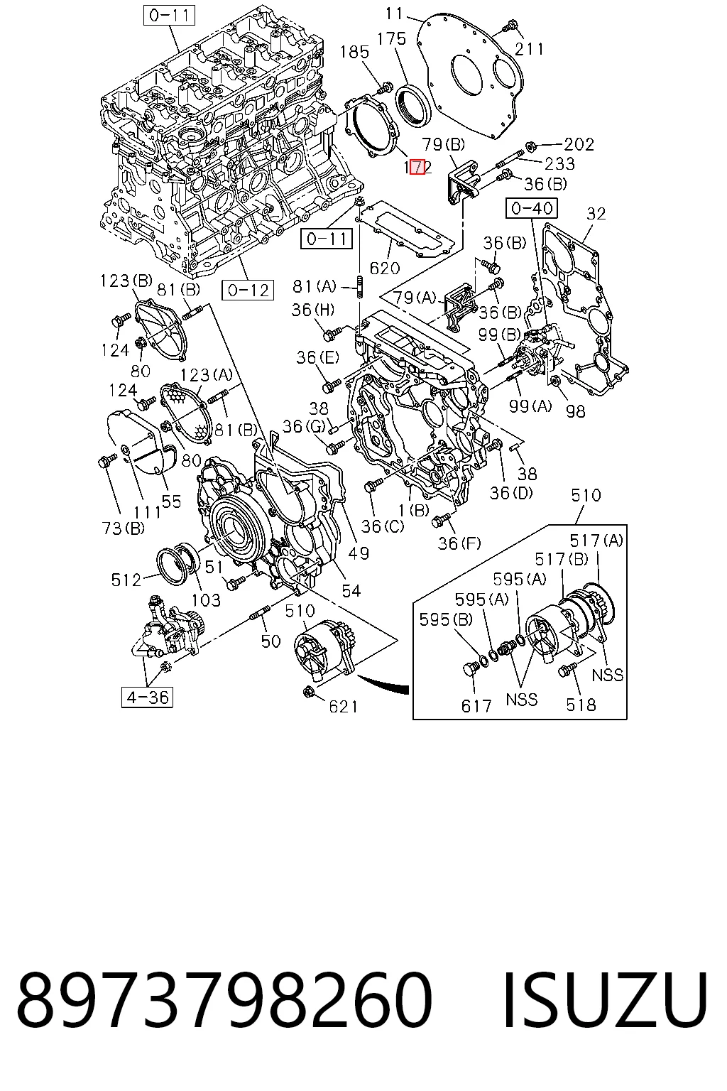 8973798260 Isuzu