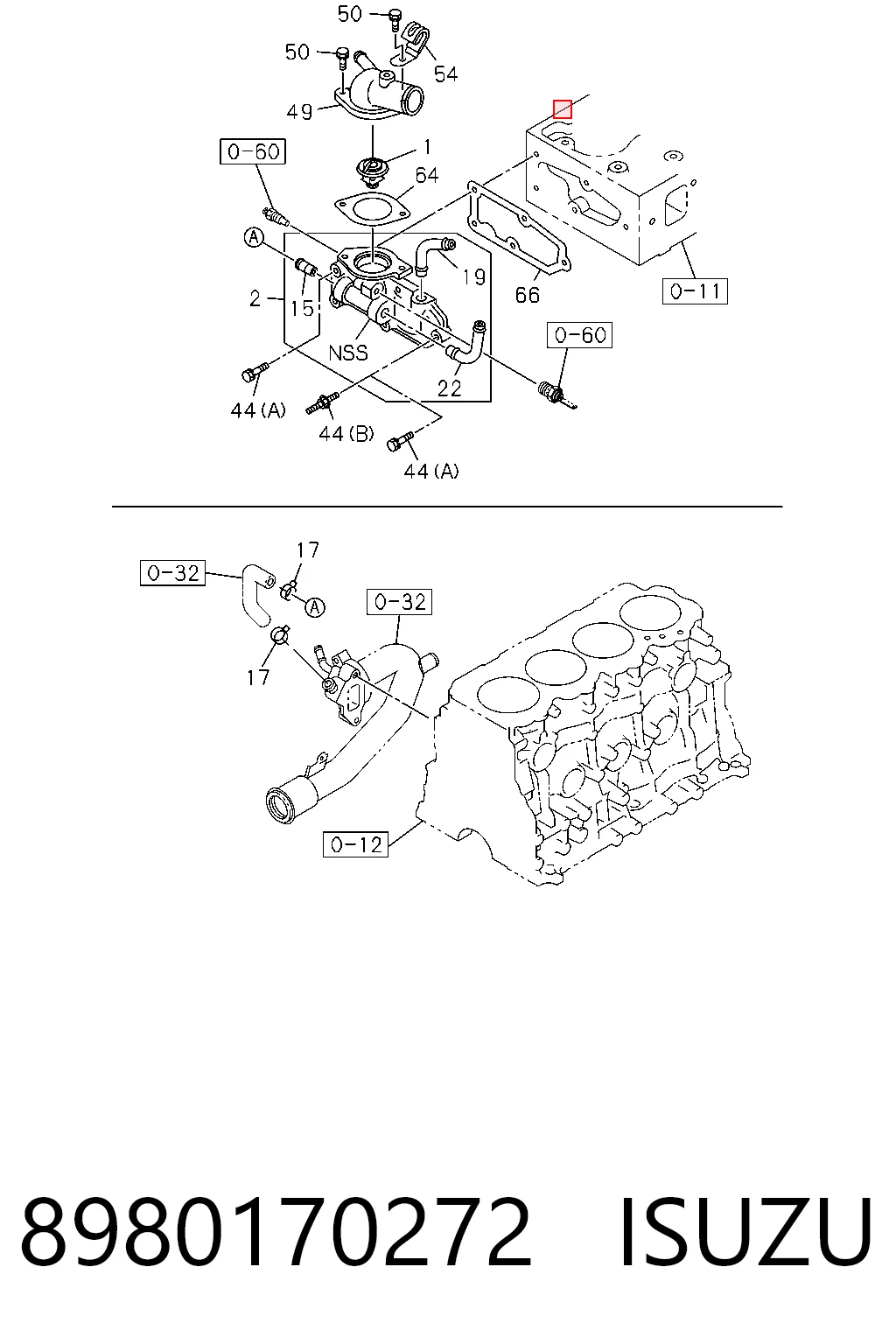 8980170272 Isuzu