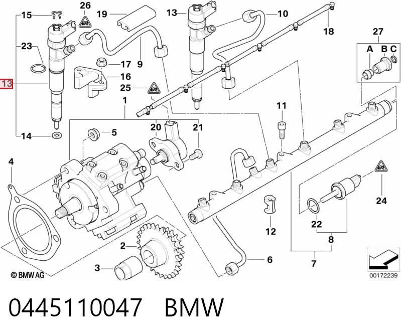 445110266 Bosch Inyector de combustible