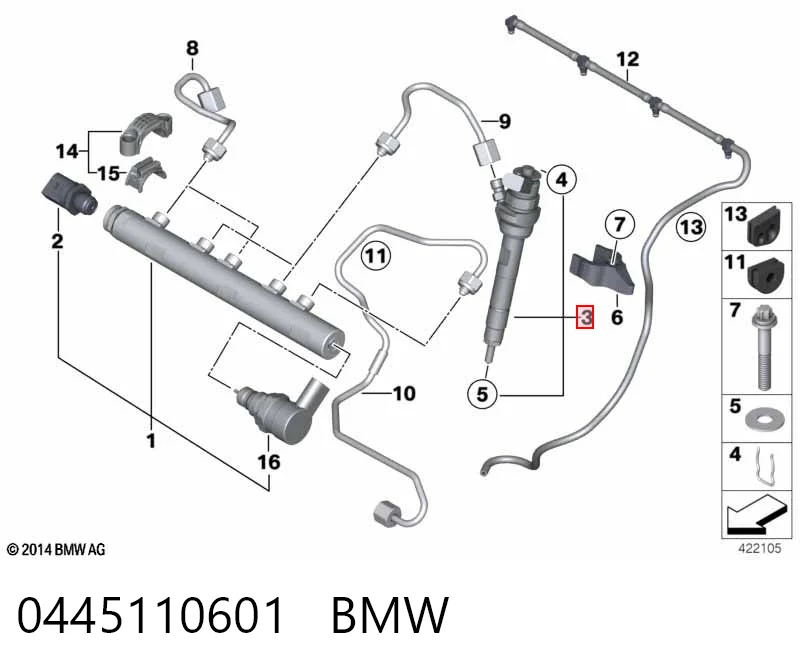 Inyectores VAG 13537798446 precio, desde 76,96 EUR