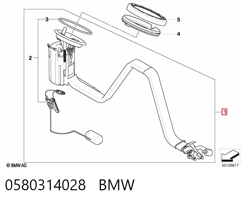 Comprar Módulo de bomba de combustible con sensor de nivel de combustible BMW 5  E61 a bajo precio