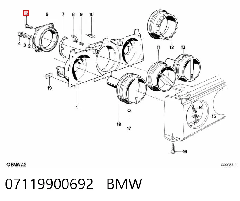 07119900692 BMW
