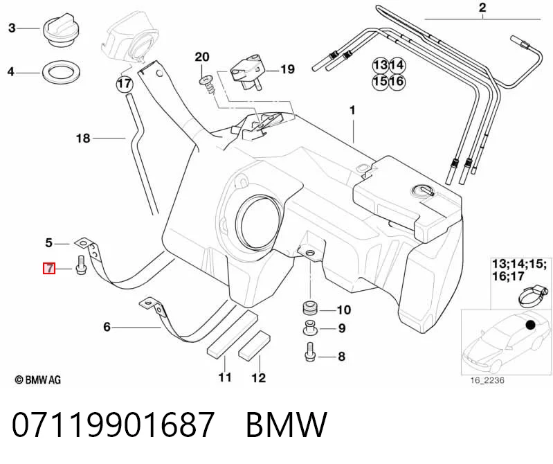 07119901687 BMW