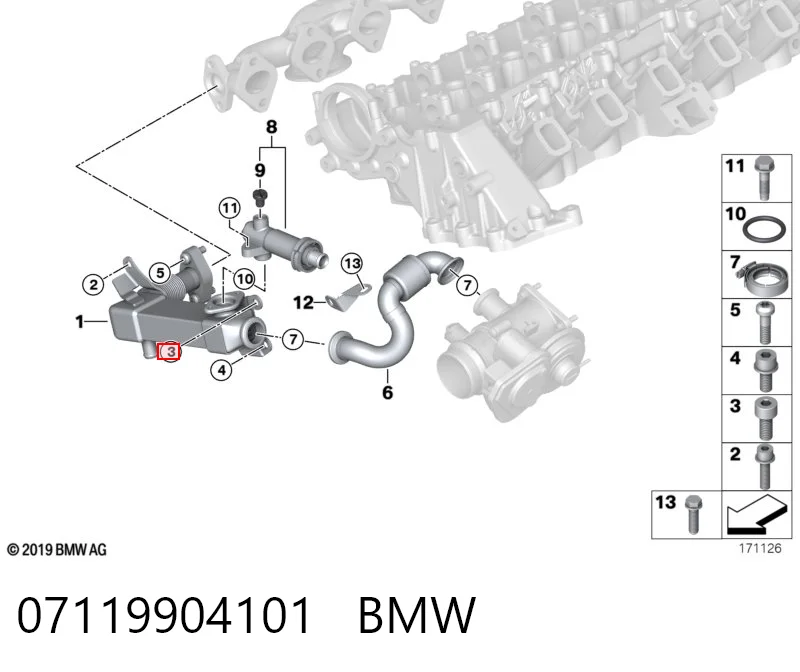 07119904101 BMW