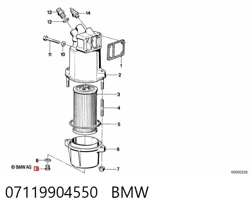 07119904550 BMW