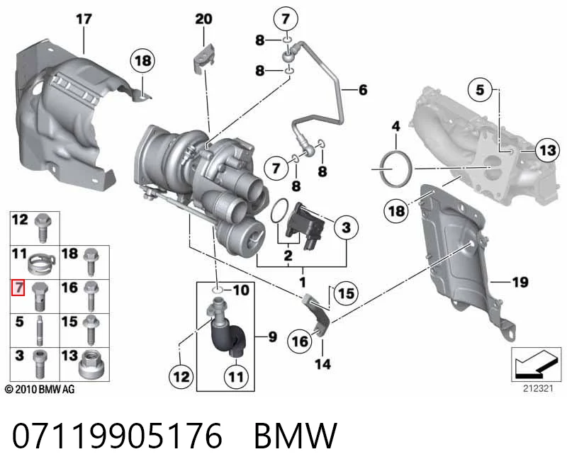 07119905176 BMW