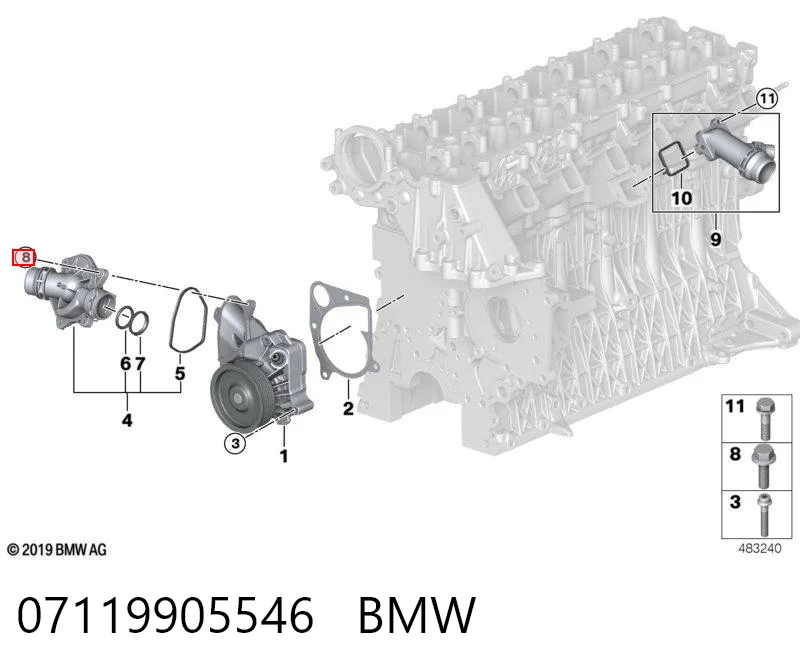 07119905546 BMW