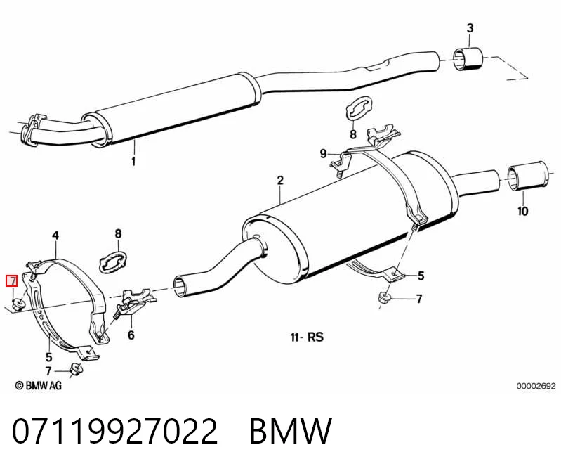 07119927022 BMW