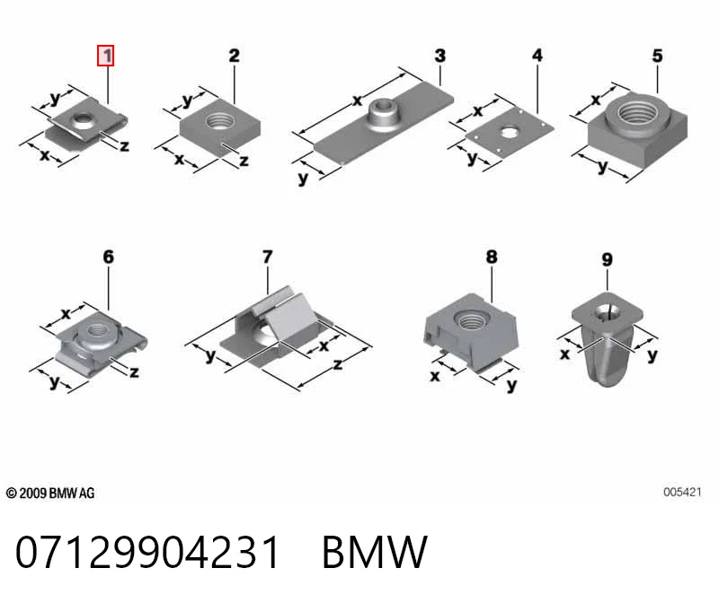 07129904231 BMW