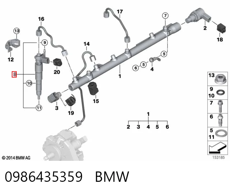 Comprar 986435359 Bosch Inyector