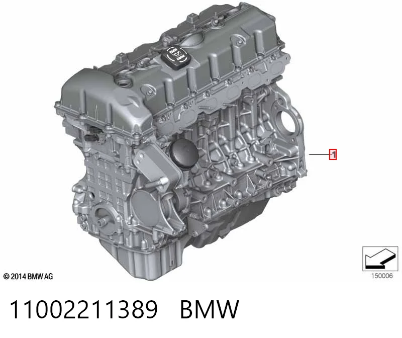 11002211389 BMW Motor completo