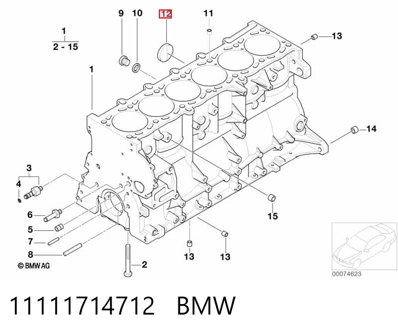Tapa de cilindro BMW 3  desde 2,00 €