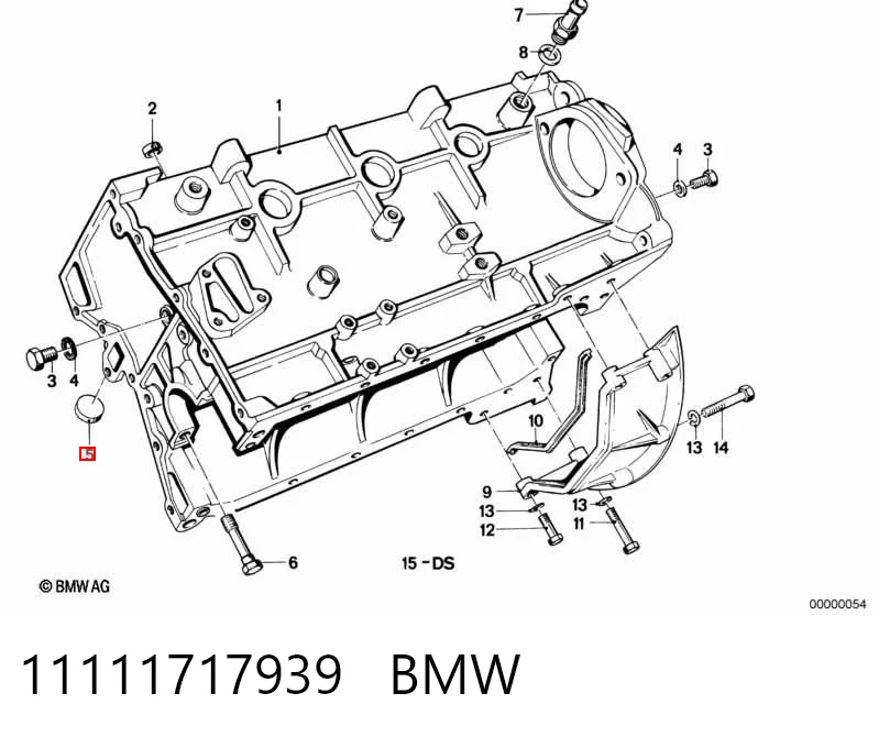 Tapa culata para BMW 3 E30