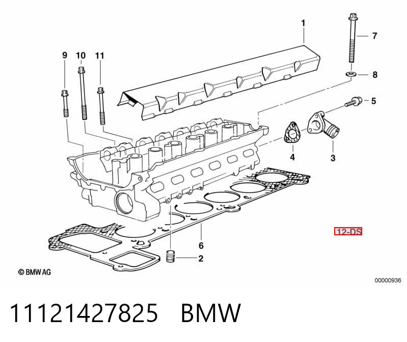 Comprar D3225000 Glaser Juego de juntas superiores de motor