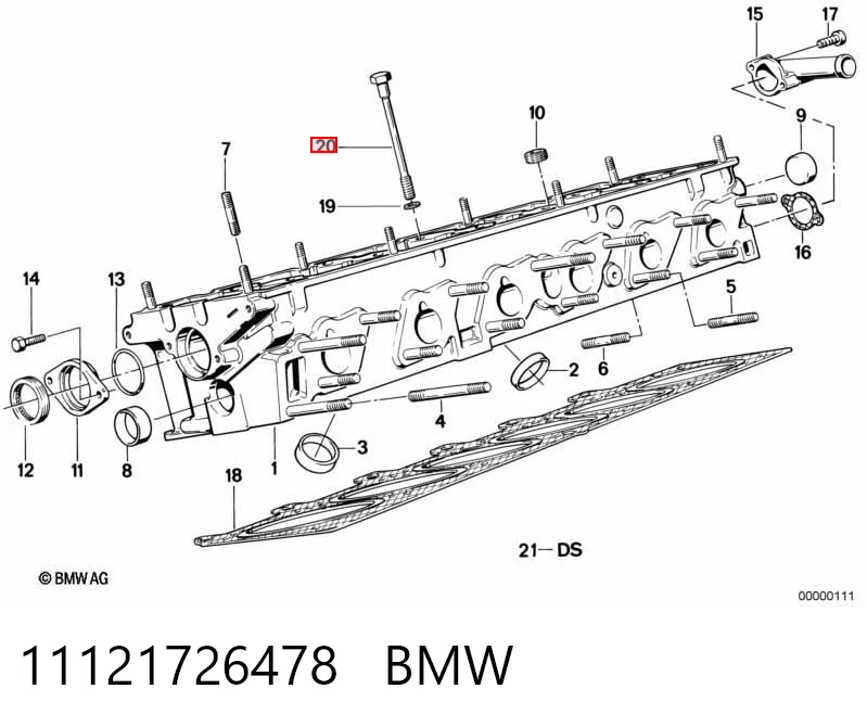 Juego tornillos culata BMW 5  desde 27,98 €