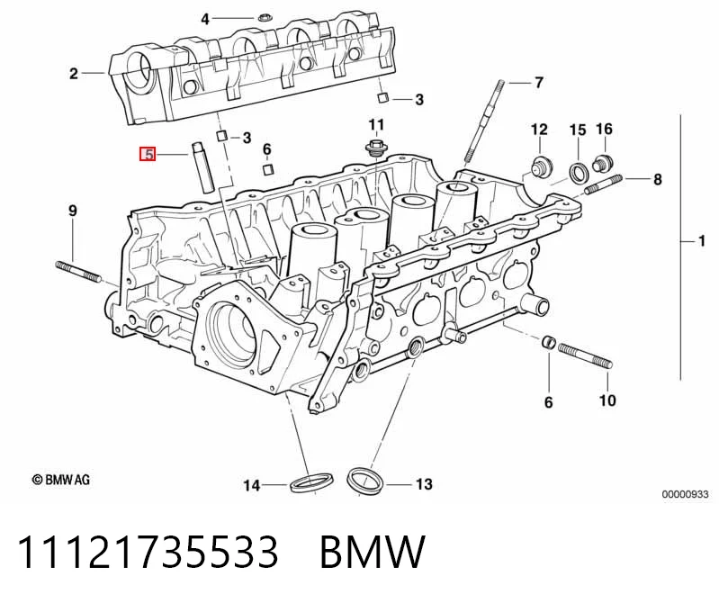 Guía de válvula de motor BMW 3  sedán comprar en España