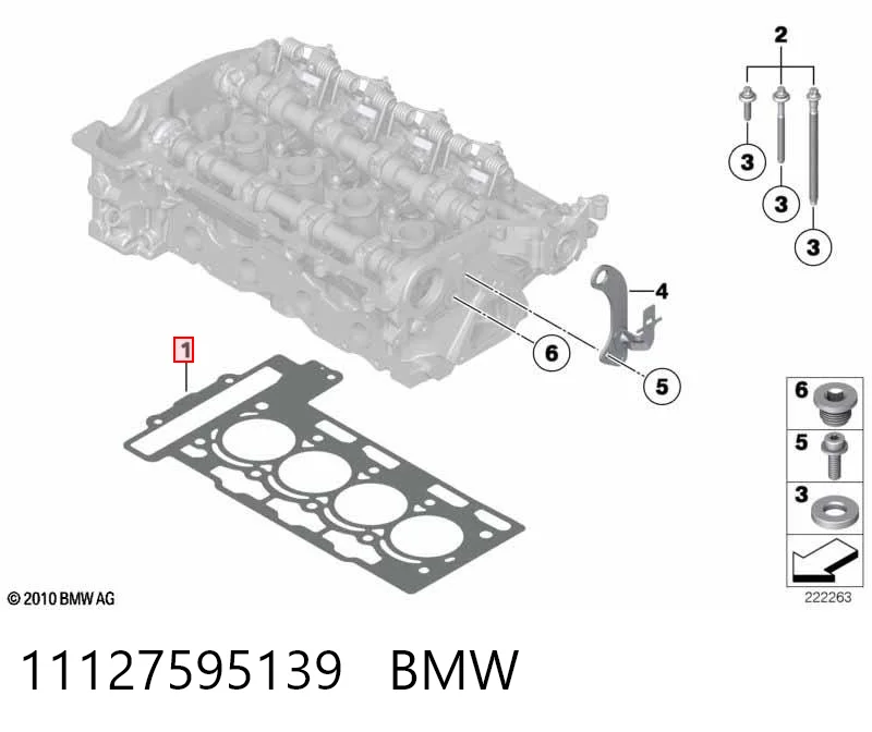 Empaque de culata Mini COUNTRYMAN  hatchback comprar en España