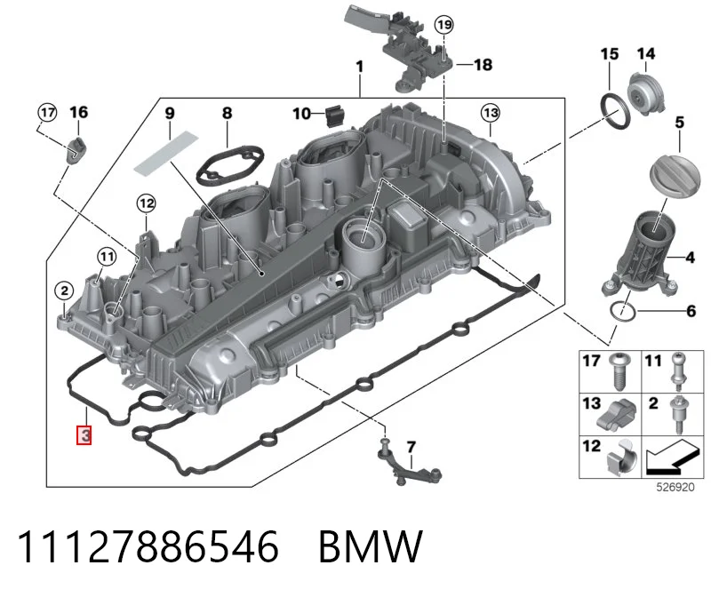 11127886546 BMW