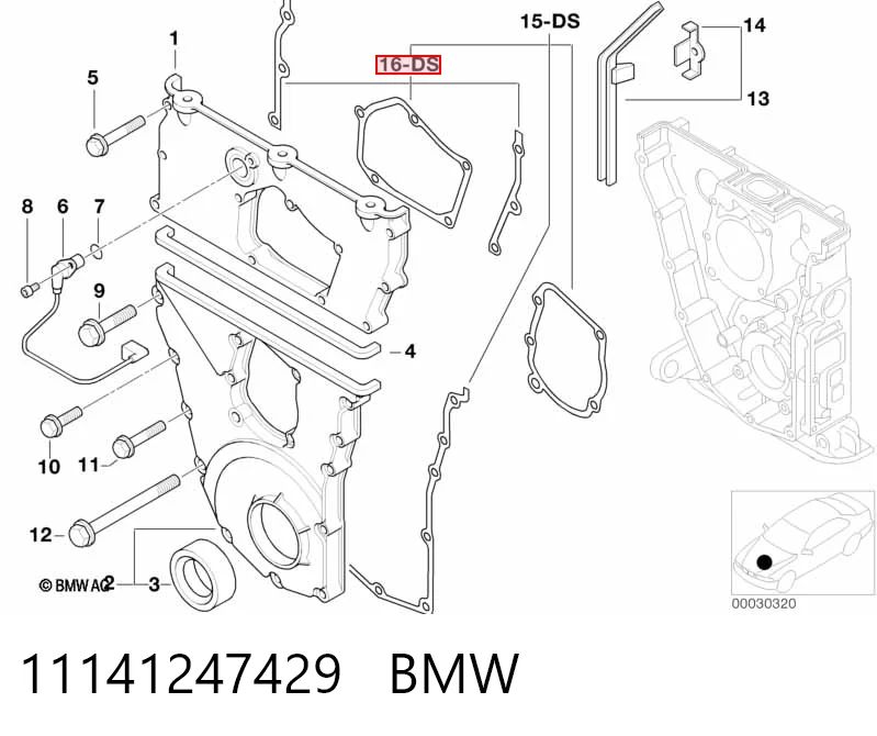 11141247429 BMW