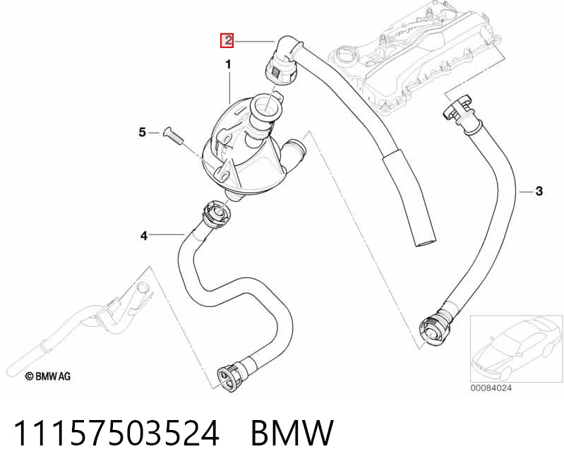 11157503524 BMW Decantador de aceite