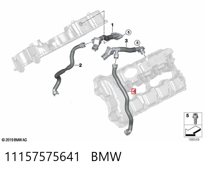 11157575641 BMW Decantador de aceite